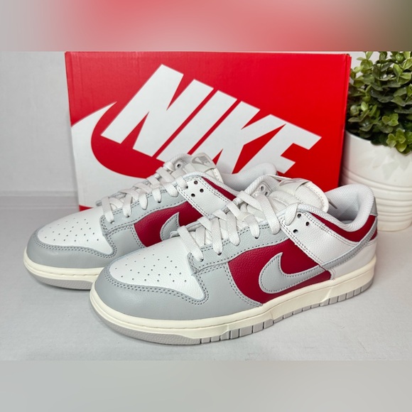 NEW Nike Dunk Low Ivory Ultraman Mens Red Grey Sneakers 2024 HJ9093-030 9-13 - Picture 1 of 6